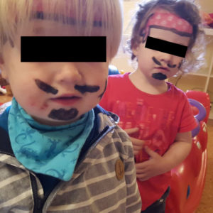 Kinderschminken – Räuber und Piraten