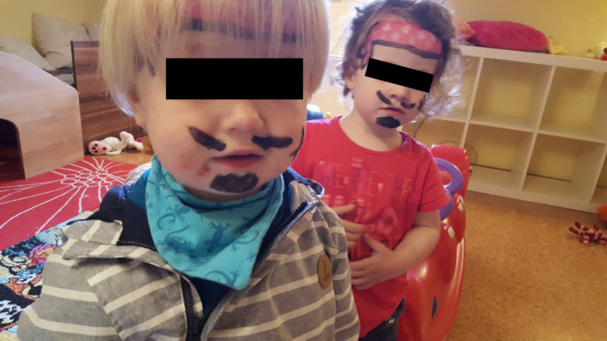 Kinderschminken – Räuber und Piraten